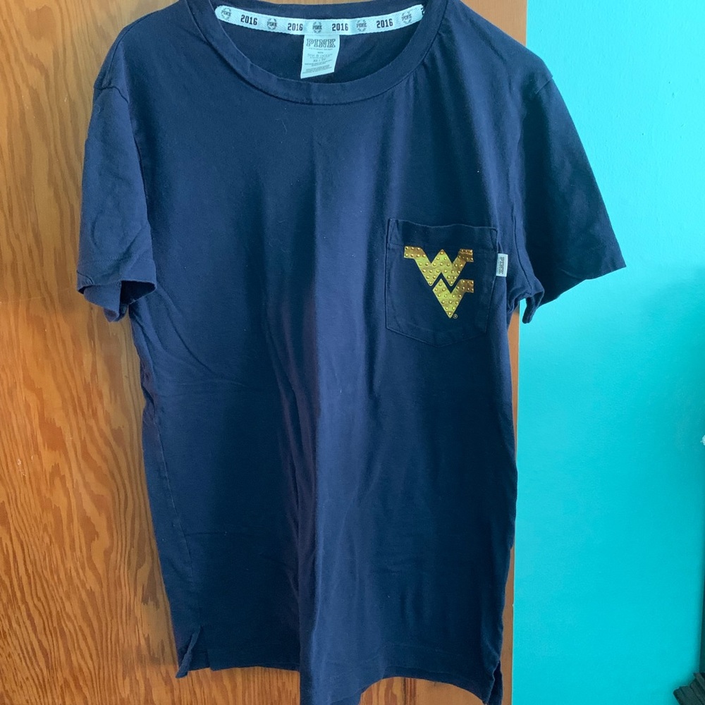 XS VS Pink WVU Shirt